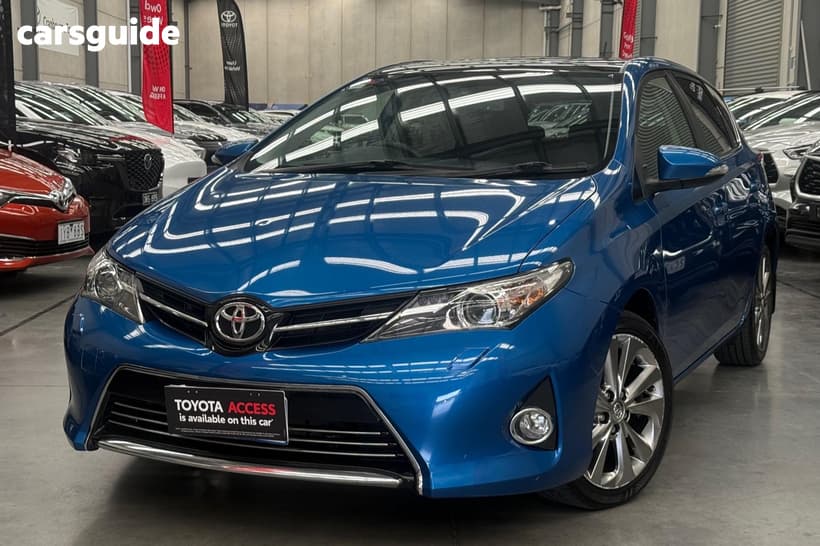 Blue 2013 Toyota Corolla Hatchback Levin Zr