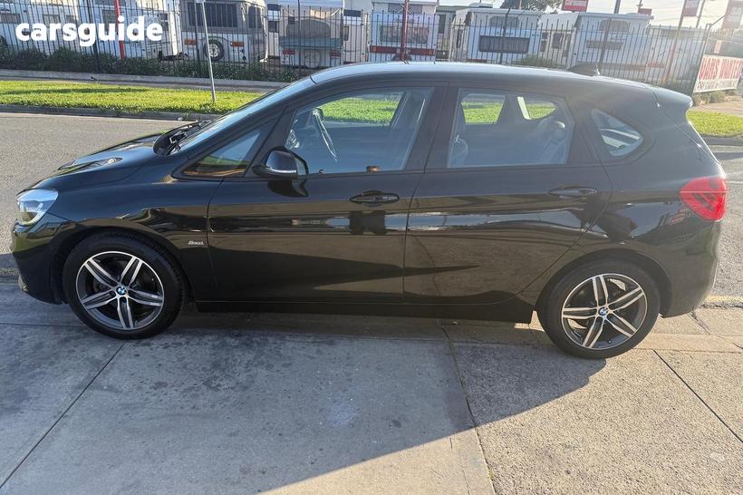 Black 2015 BMW 218I Wagon Active Tourer Sport Line
