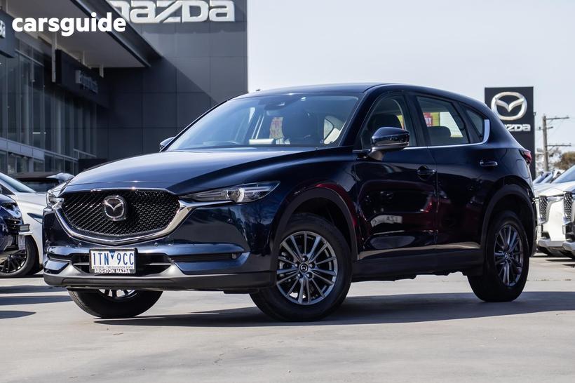 Blue 2021 Mazda CX-5 Wagon Touring (Awd)