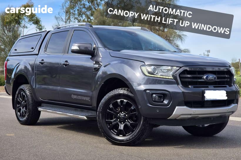 Grey 2019 Ford Ranger Double Cab Pick Up Wildtrak 3.2 (4X4)