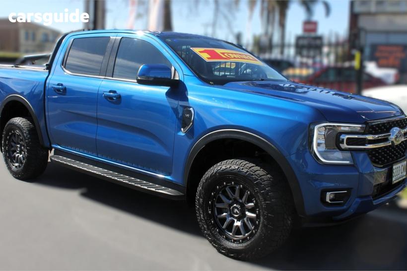 Blue 2022 Ford Ranger Double Cab Pick Up Xlt 3.0 (4X4)