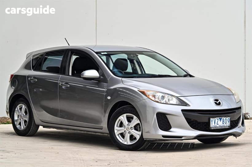 Silver 2011 Mazda 3 Hatchback Neo