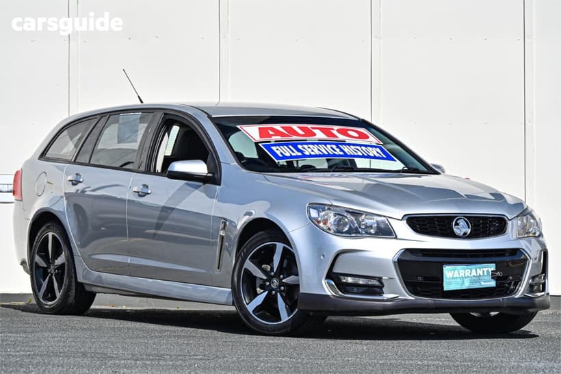 Silver 2017 Holden Commodore Sportswagon Sv6