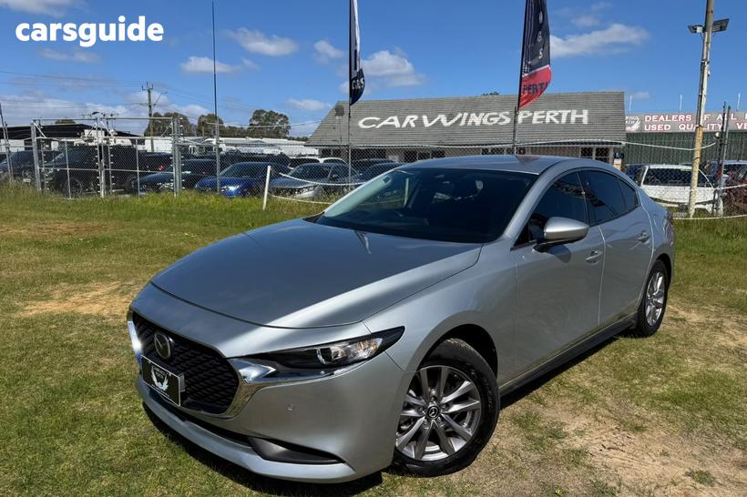 Silver 2020 Mazda 3 Sedan G20 Touring