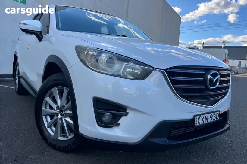 White 2015 Mazda CX-5 Wagon Maxx Sport (4X4)