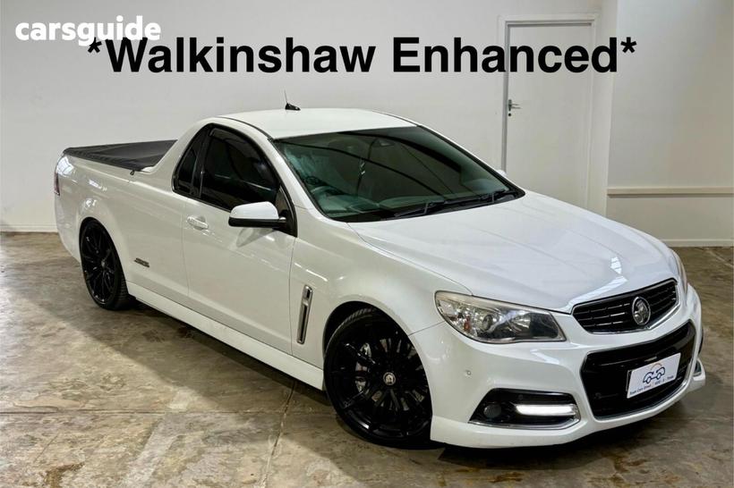 White 2015 Holden UTE Utility Ss-V Redline