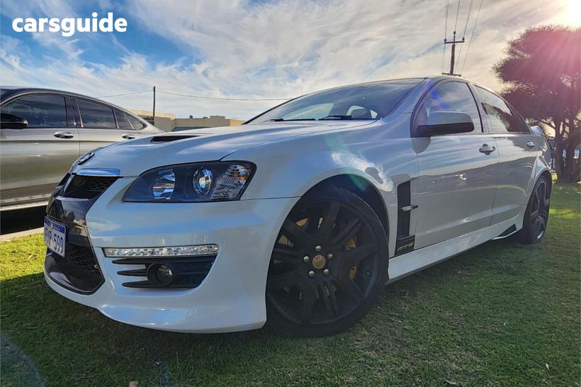 White 2010 HSV GTS Sedan