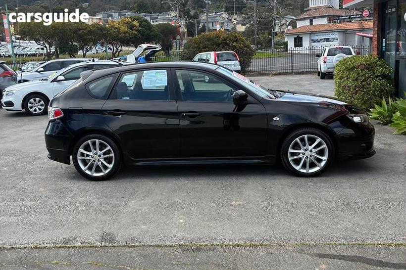 Black 2008 Subaru Impreza Hatchback R (Awd)