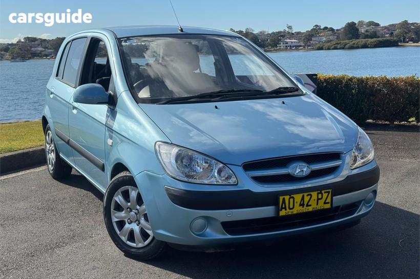 Blue 2007 Hyundai Getz Hatchback S