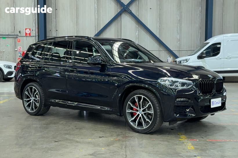 Black 2021 BMW X3 Wagon Xdrive30I M Sport