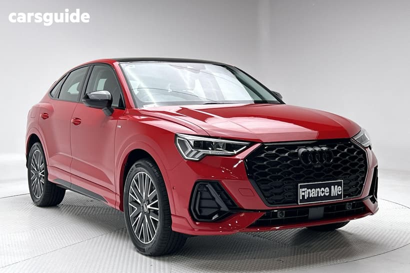 Red 2025 Audi Q3 Sportback 35 Tfsi S Line