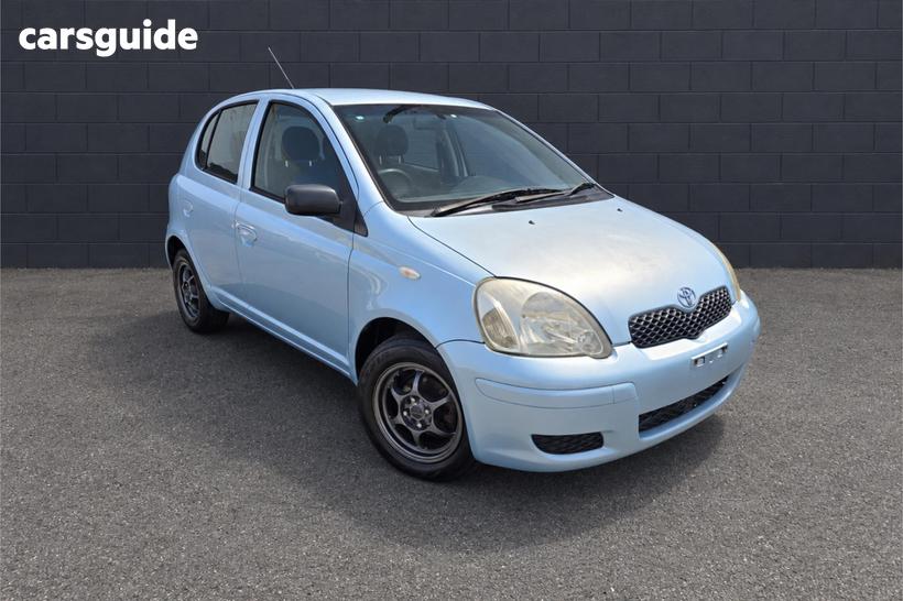 Blue 2005 Toyota Echo Hatchback