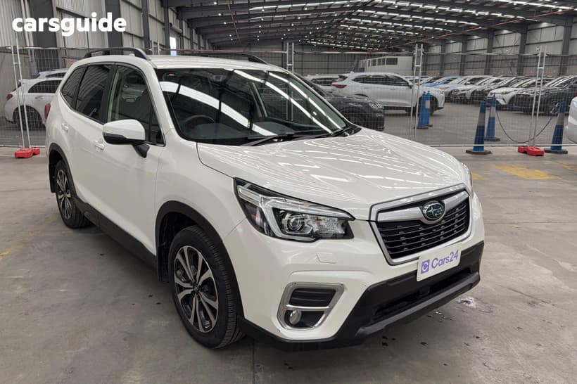 White 2020 Subaru Forester SUV