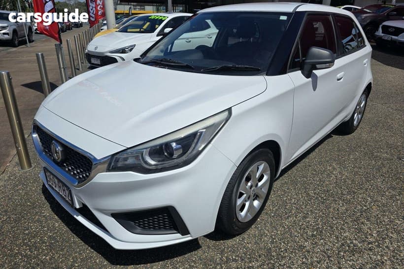 White 2020 MG MG3 Hatchback Core