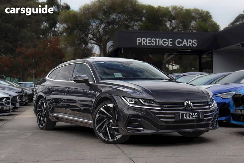 Grey 2023 Volkswagen Arteon Wagon 206Tsi R-Line Shtng Bke (Rf)