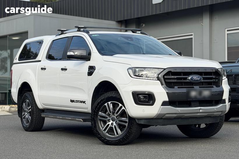 White 2021 Ford Ranger Double Cab Pick Up Wildtrak 2.0 (4X4)