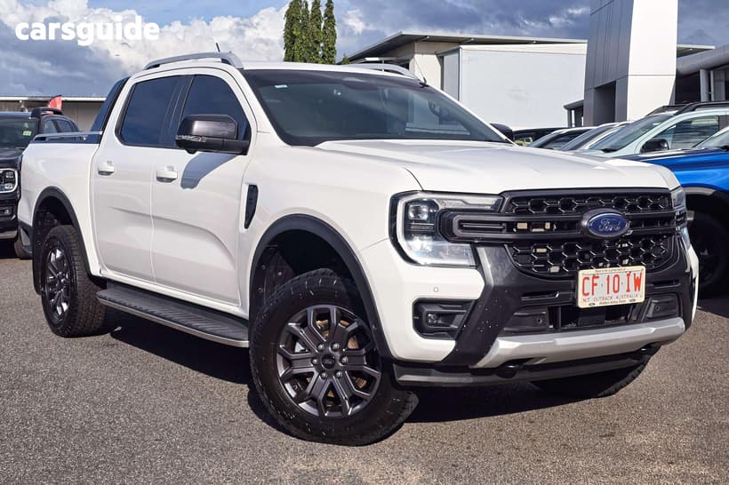 White 2022 Ford Ranger Double Cab Pick Up Wildtrak 3.0 (4X4)