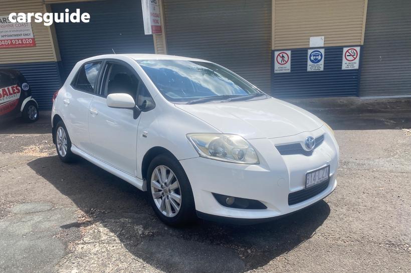 White 2008 Toyota Corolla Hatchback Levin Sx