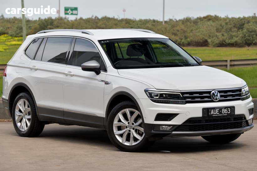 White 2018 Volkswagen Tiguan Wagon Allspace 162 Tsi Highline