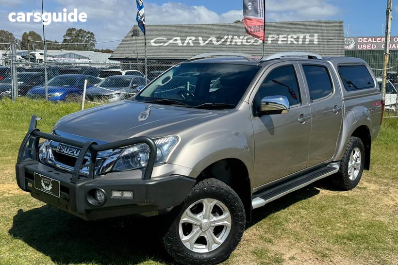 Beige 2016 Isuzu D-MAX Crew Cab Utility Ls-Terrain Hi-Ride (4X4)