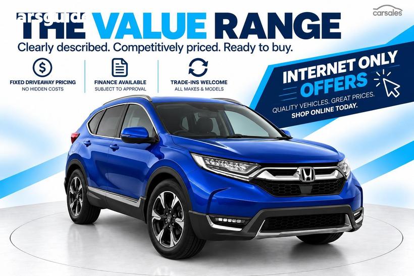 Blue 2017 Honda CR-V Wagon Vti-Lx (Awd)