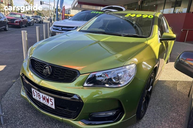 Green 2015 Holden UTE Utility Sv6