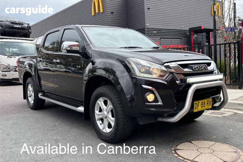 Black 2017 Isuzu D-MAX Crew Cab Utility Ls-U Hi-Ride (4X2)
