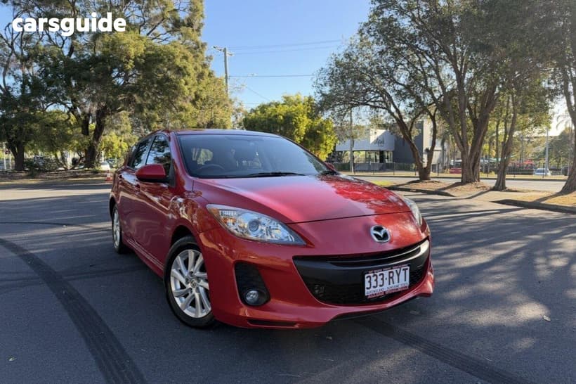 Red 2011 Mazda 3 Hatchback Maxx Sport