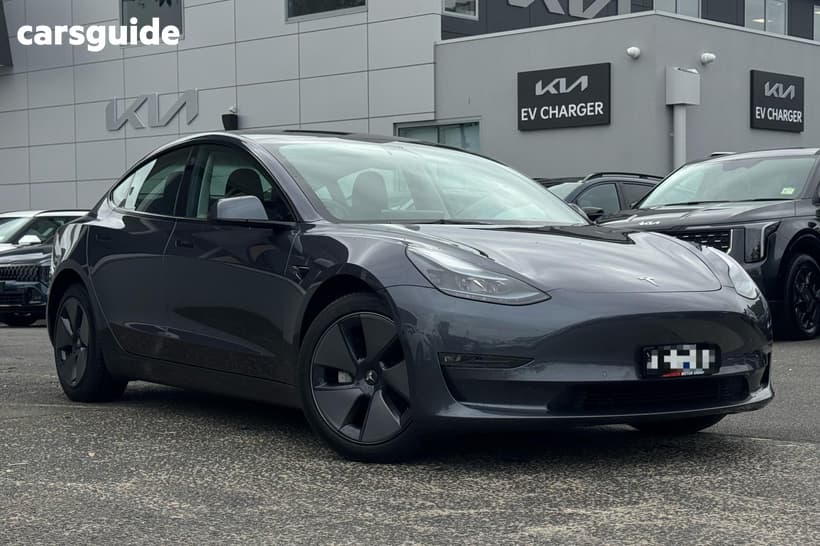 Grey 2023 Tesla Model 3 Sedan Long Range