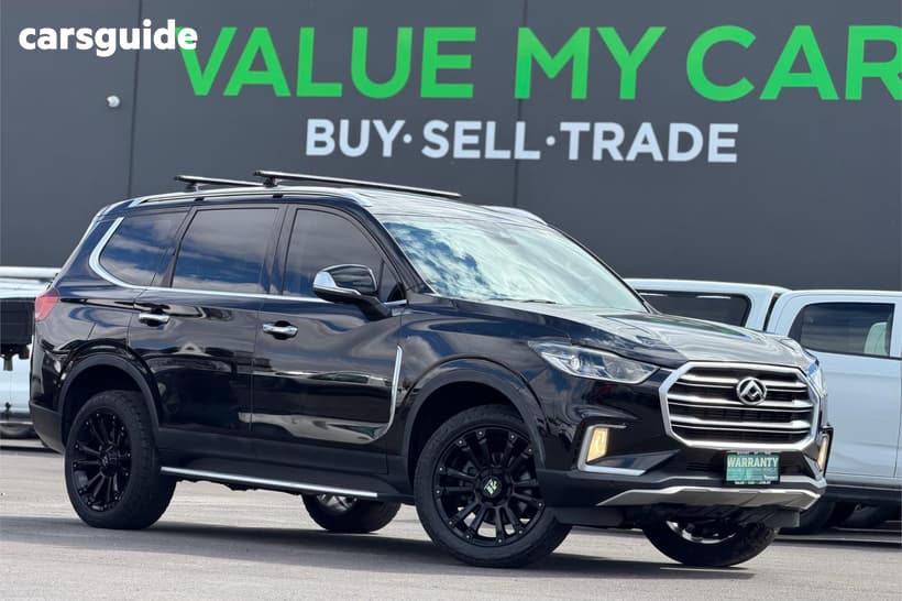 Black 2020 LDV D90 Wagon Executive (4Wd)