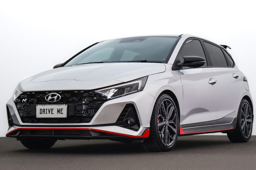 Silver 2021 Hyundai I20 Hatchback N