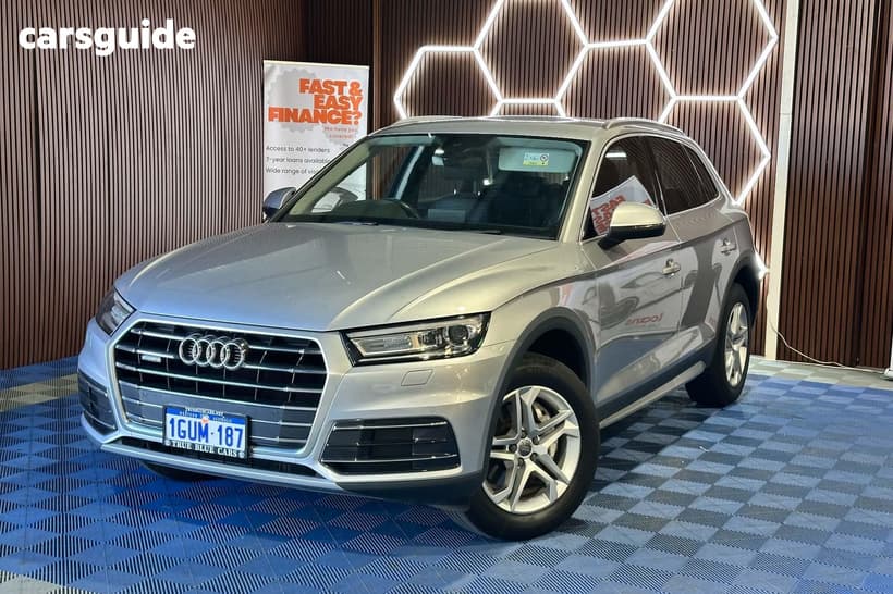 Silver 2018 Audi Q5 Wagon 2.0 Tdi Quattro Design