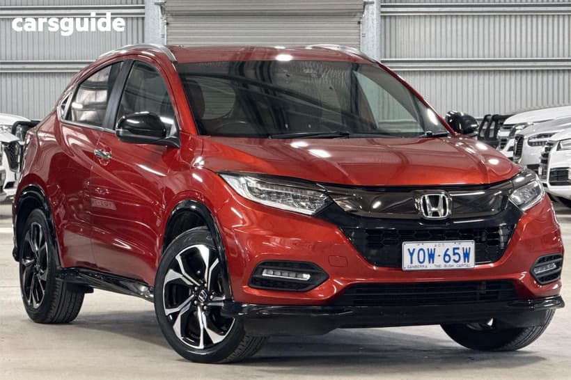 Orange 2021 Honda HR-V Wagon Rs