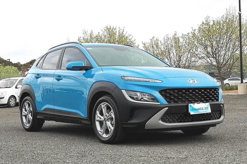Blue 2022 Hyundai Kona Wagon Active (Fwd)