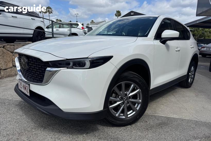White 2022 Mazda CX-5 Wagon Maxx Sport (Fwd)
