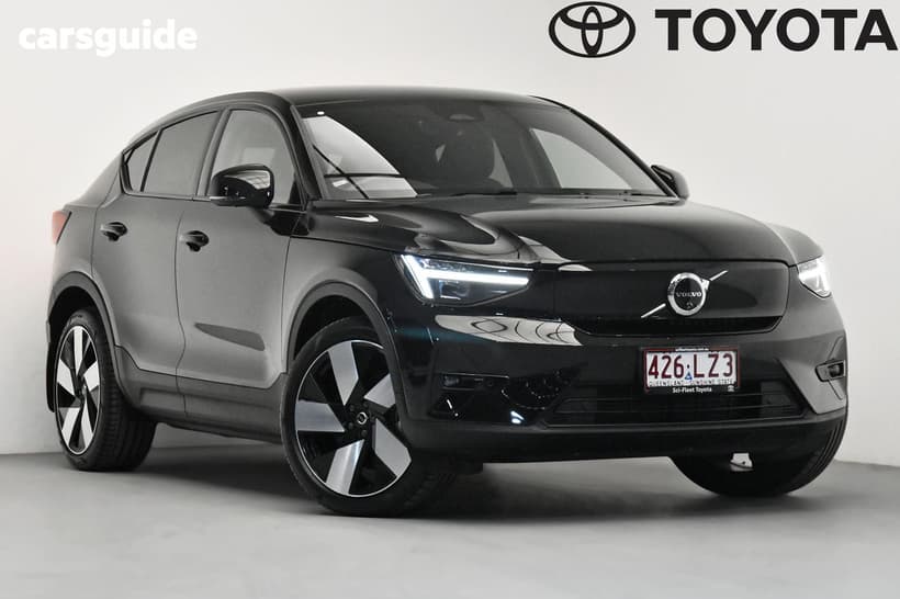 Black 2023 Volvo C40 Wagon Recharge Twin Pure Electric