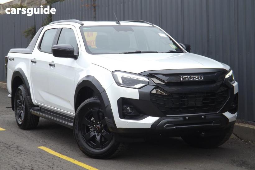 White 2026 Isuzu D-MAX Crew Cab Utility X-Terrain (4X4)