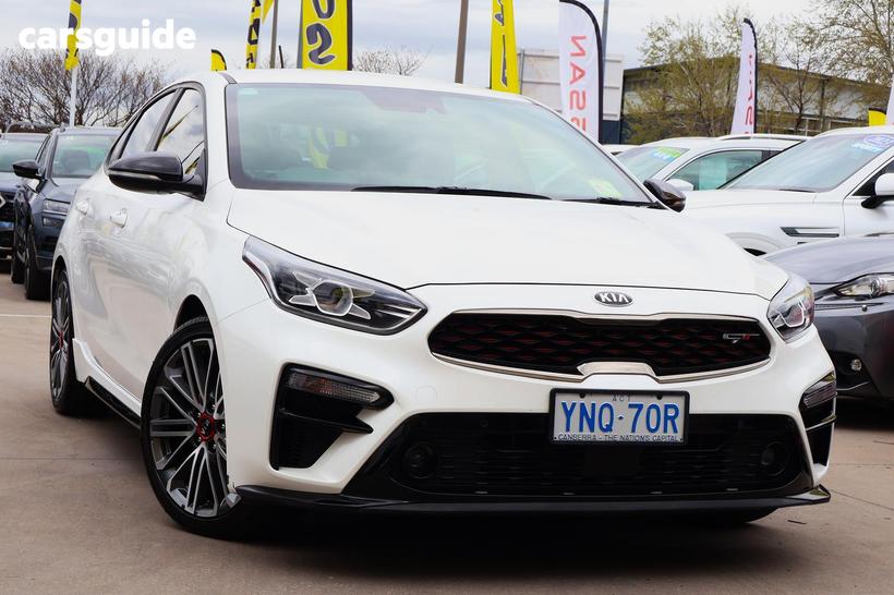 White 2019 Kia Cerato Hatchback Gt (Turbo)