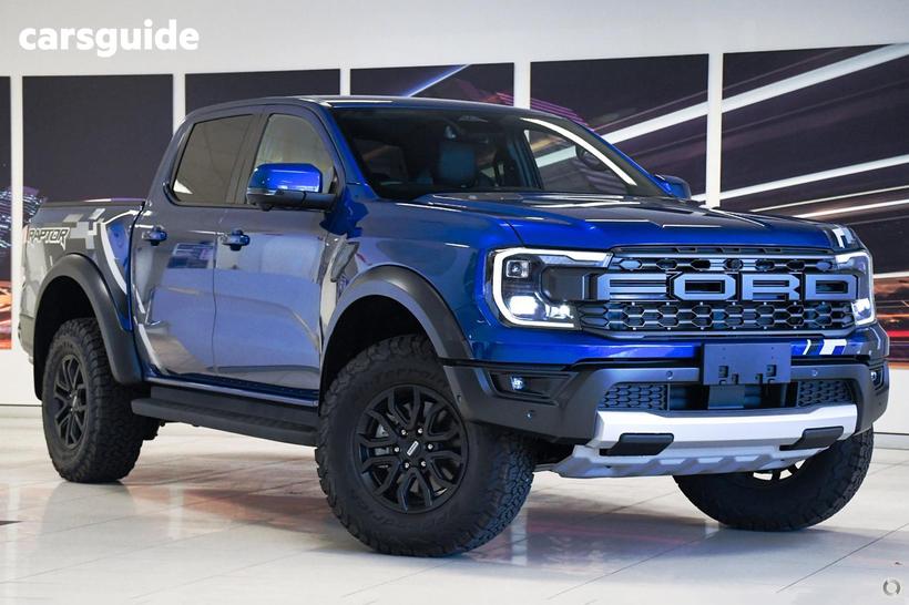 Blue 2022 Ford Ranger Double Cab Pick Up Raptor 3.0 (4X4)
