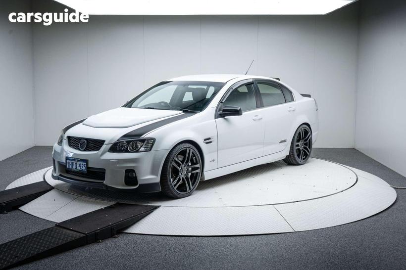 White 2010 Holden Commodore Sedan Ss-V