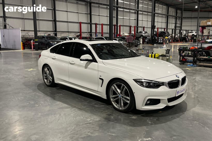 White 2018 BMW 420I Coupe M Sport Gran Coupe