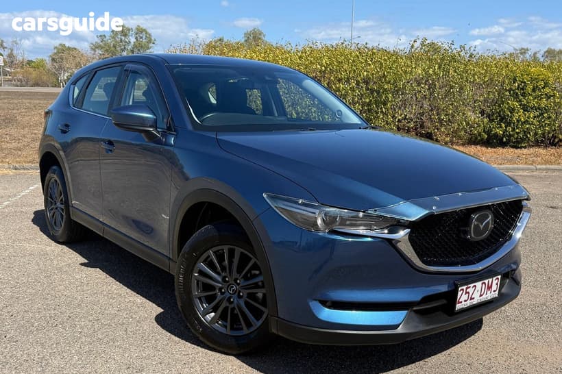 Blue 2019 Mazda CX-5 Wagon Maxx Sport (4X2)