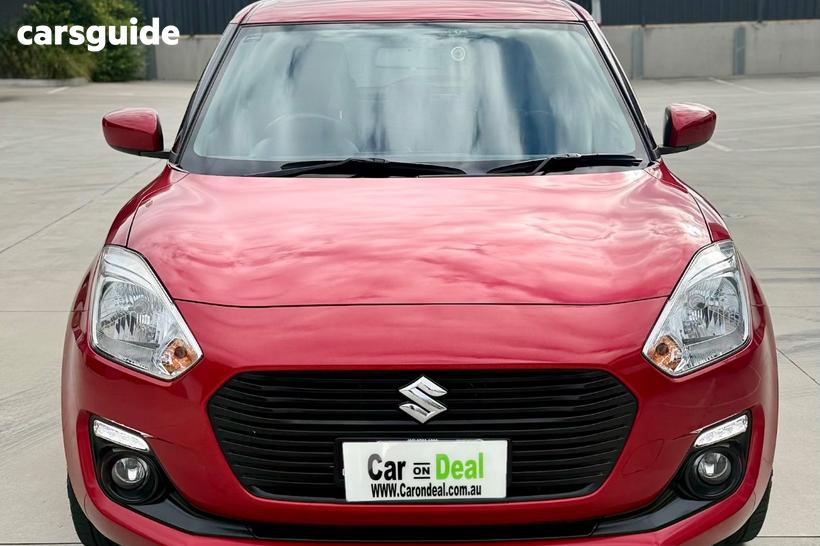 Red 2018 Suzuki Swift Hatchback Gl Navigator