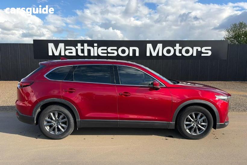 Red 2021 Mazda CX-9 Wagon Touring (Fwd)