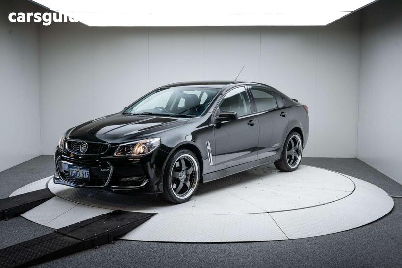 Black 2016 Holden Commodore Sedan Ss