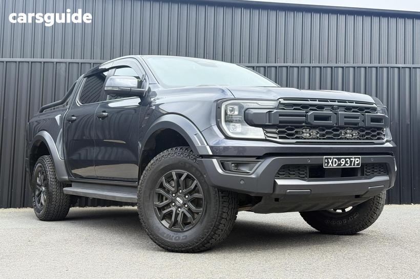 Grey 2024 Ford Ranger Double Cab Pick Up Raptor 3.0 (4X4)