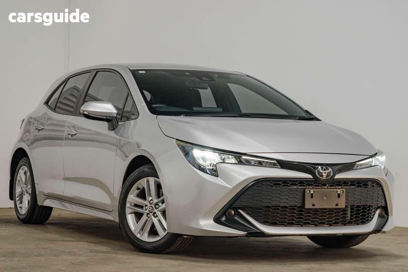 Silver 2020 Toyota Corolla Hatchback Ascent Sport