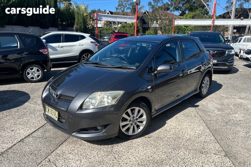 Grey 2007 Toyota Corolla Hatchback Levin Sx
