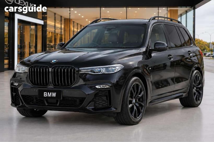 Black 2020 BMW X7 Wagon Xdrive30D