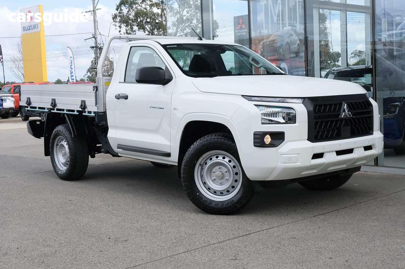 White 2026 Mitsubishi Triton Cab Chassis Glx (4X2)